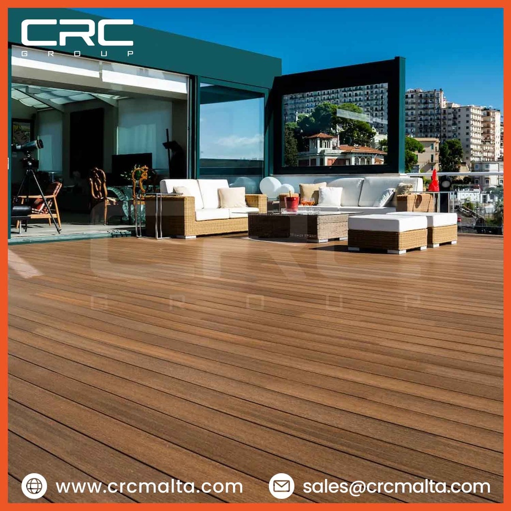 CRC Ultrashield Classic Outdoor Decking Boards TEAK