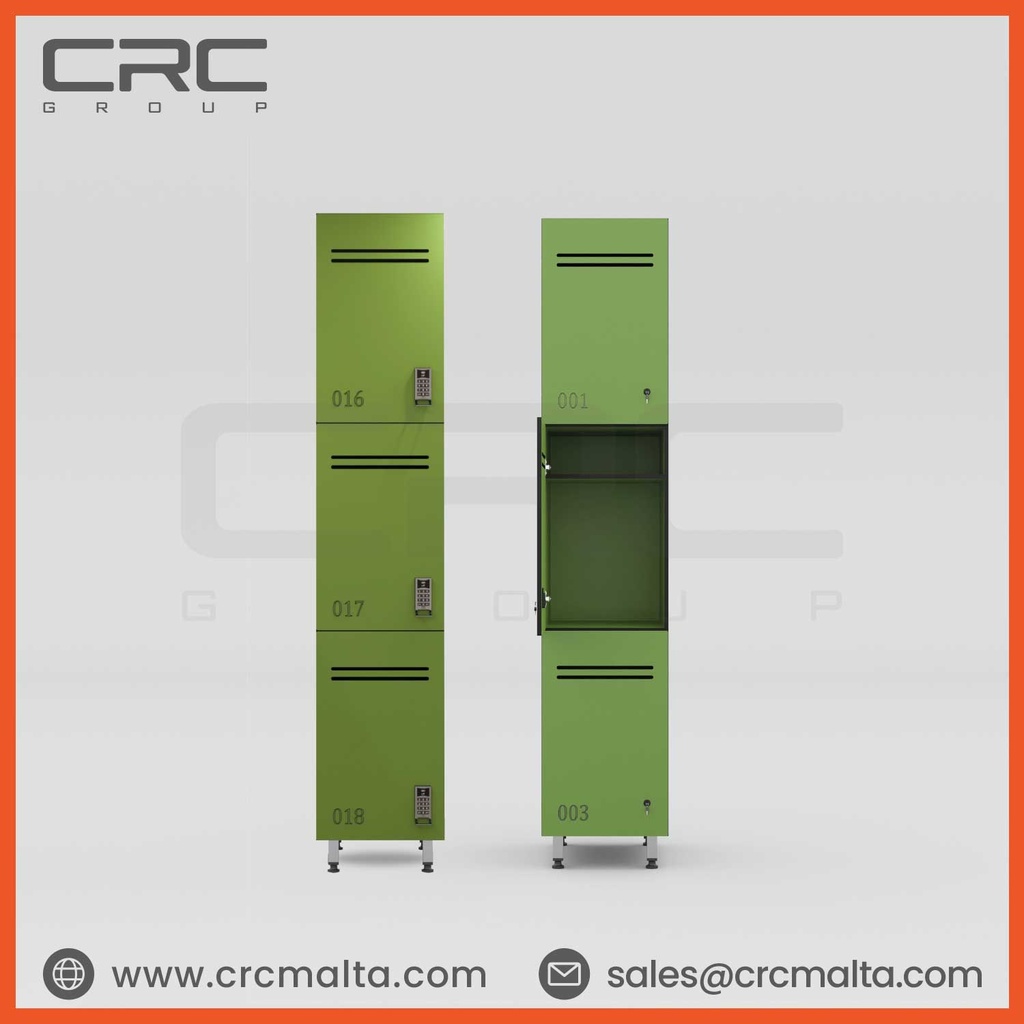 CRC HPL Locker 3 Door