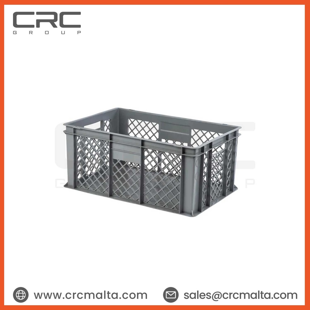 CRC Plastic Storage Crate / Stackable Crate - EC6432