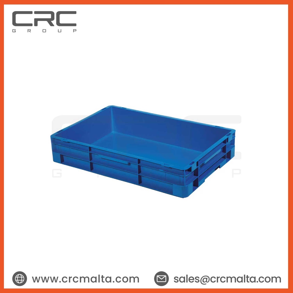 CRC Plastic Storage Crate / Stackable Crate - EL6417