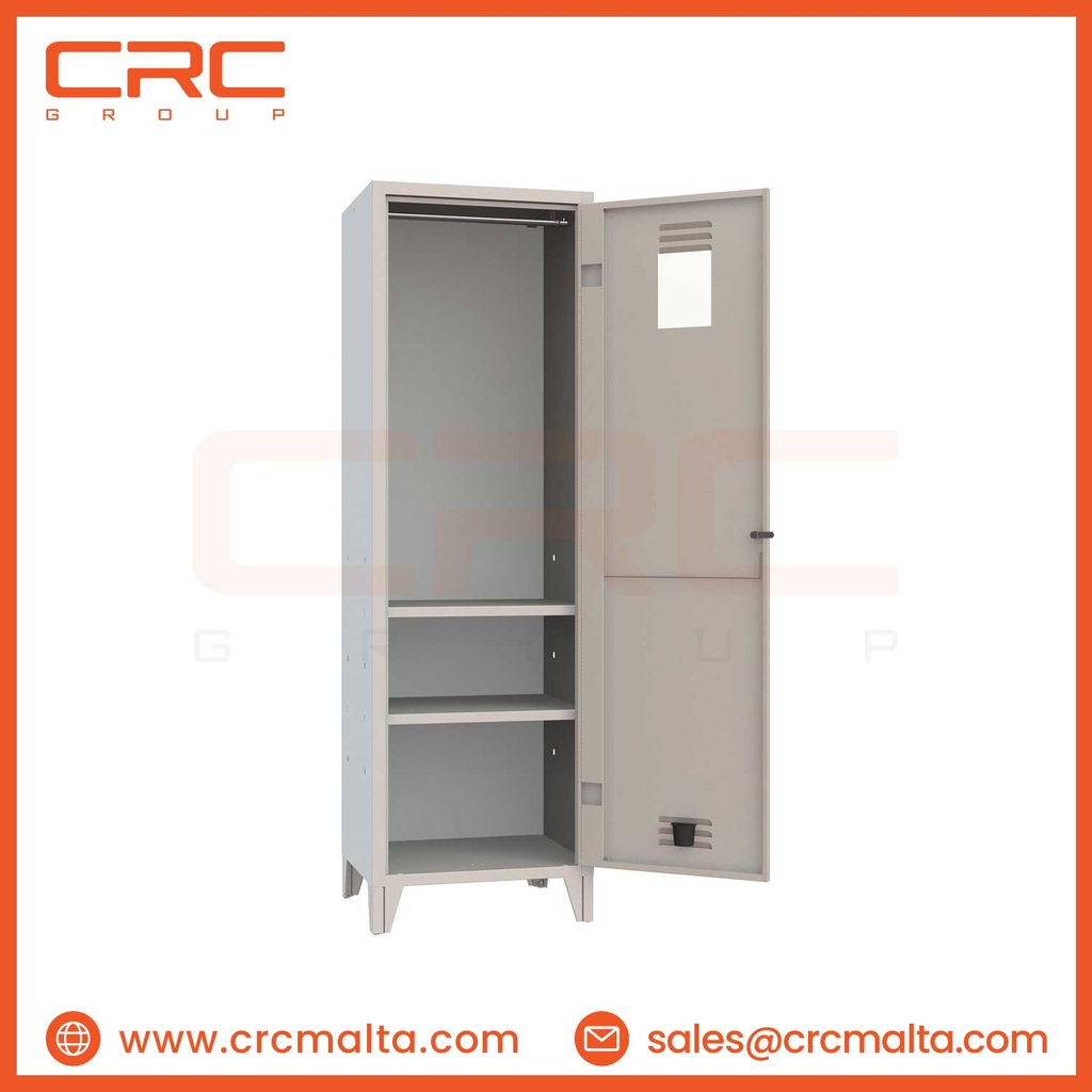 CRC METAL LOCKER - 1 SINGLE COMPARTMENT