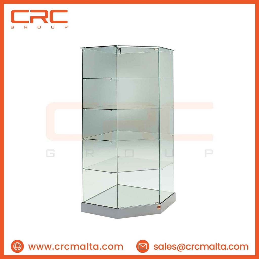 CRC Glass Showcase - 182/AG