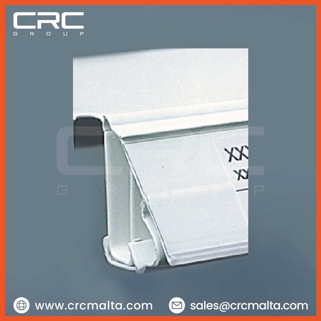 CRC Data Strip for Tegometall Shelves - LS