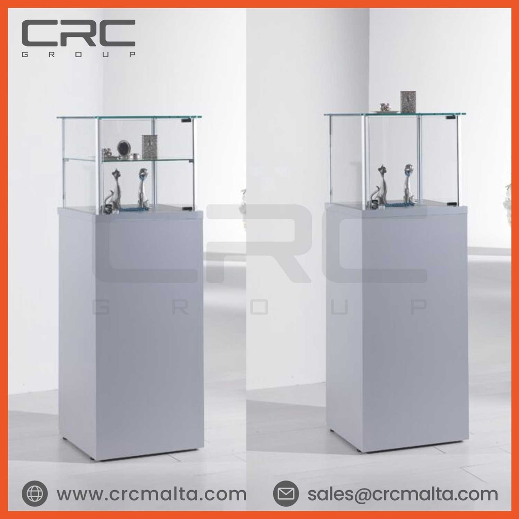 CRC GLASS SHOWCASE - 6/PL