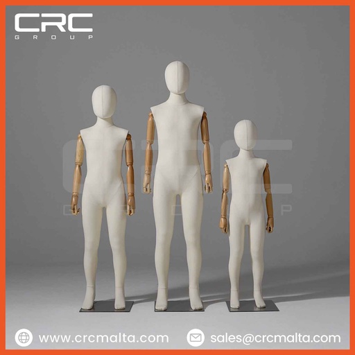 CRC Child Mannequins JCP-1-2-3-FNA