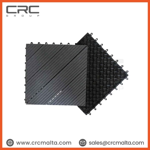 CRC WPC Diy Decking Tile Dark Grey