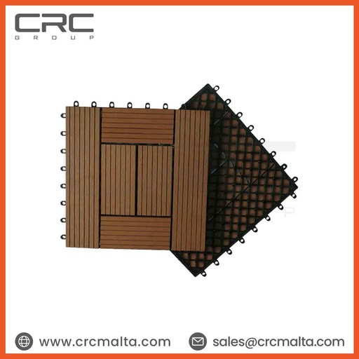 CRC WPC Diy Decking Tile Teak