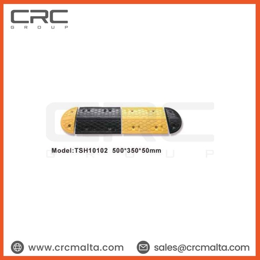 [Web-Shanghai Eroson Traffic Facility-002] CRC Rubber Speed Bumps 500×350×50mm