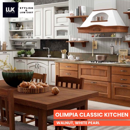 CRC OLIMPIA Classic Kitchen Walnut