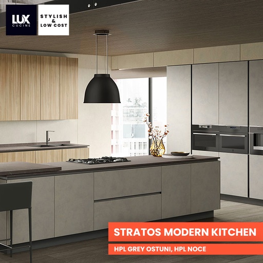 CRC STRATOS Modern Kitchen HPL Finish