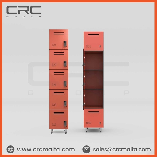 CRC HPL Locker 5 Door