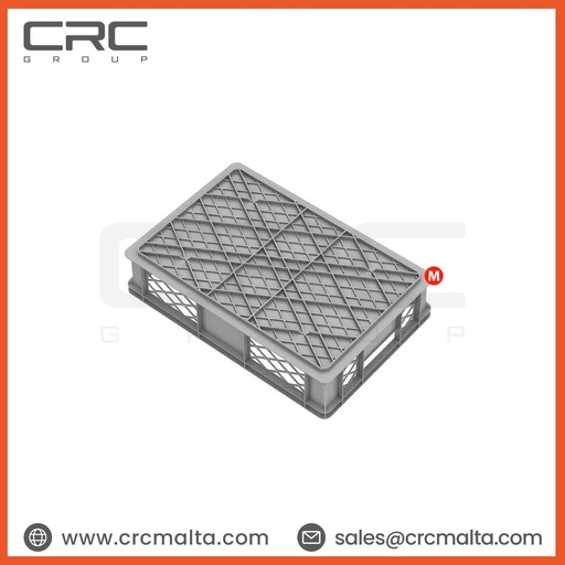 CRC Plastic Storage Crate / Stackable Crate - EC6414L