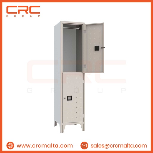 CRC METAL LOCKER - 1+1 MULTI COMPARTMENT