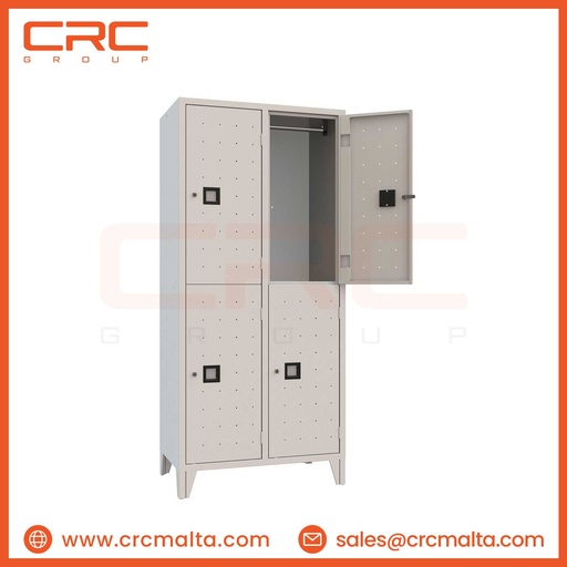 CRC METAL LOCKER - 2+2 MULTI COMPARTMENT