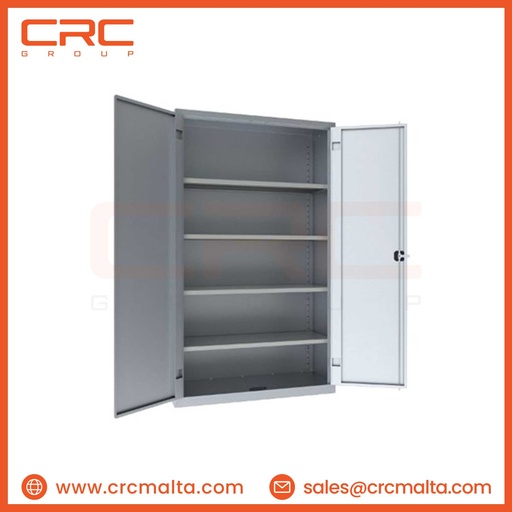 CRC METAL OFFICE CABINET 118X45X200H 4 SHELV