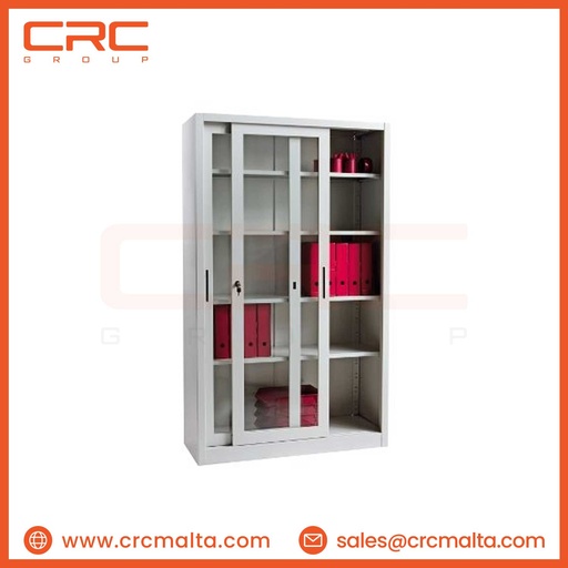 CRC METAL OFFICE CABINET SLIDING DOORS