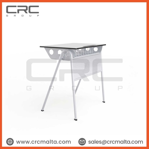 CRC Venus single-person compact desk metal panel school desk D01-17111