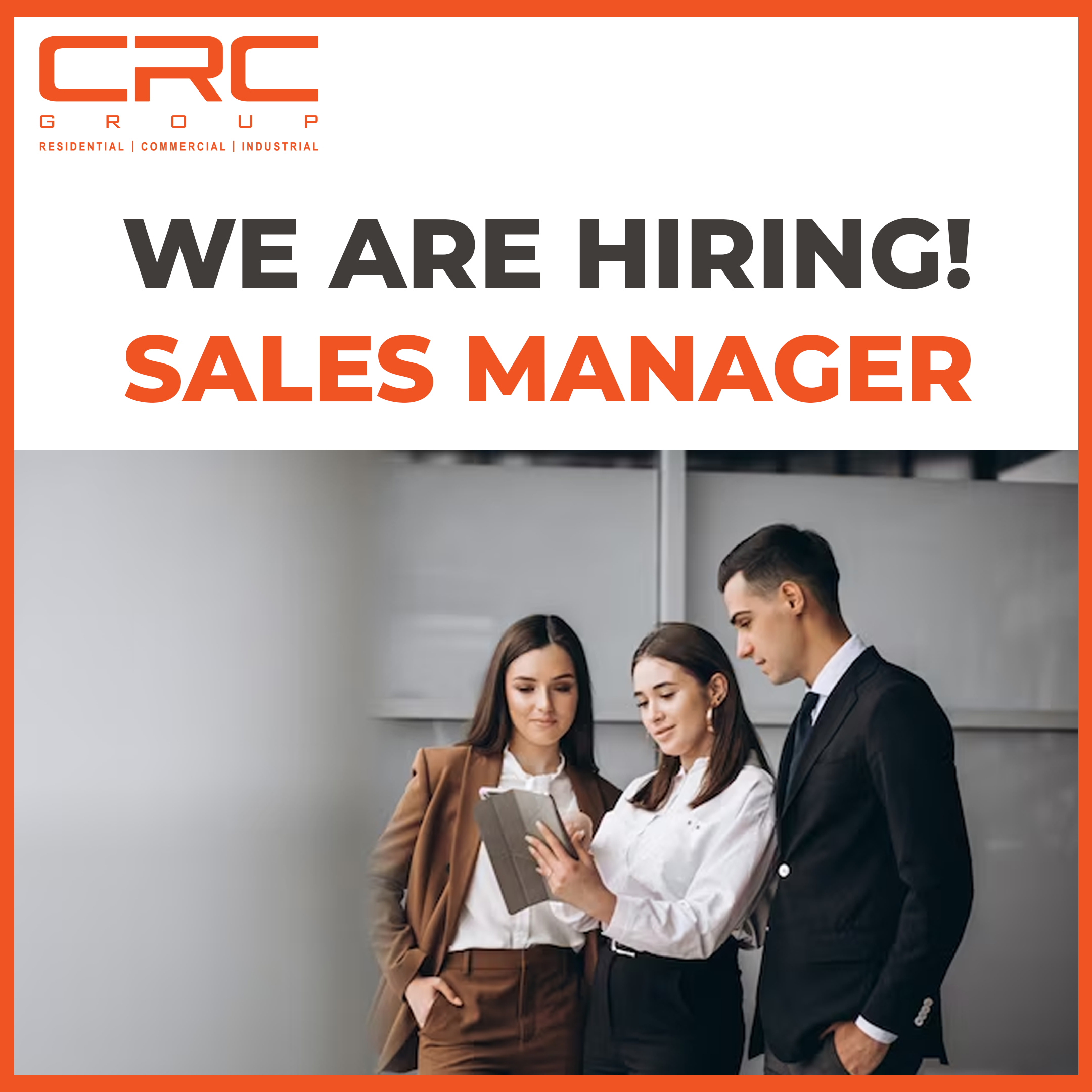 Sales Manager at CRC Malta